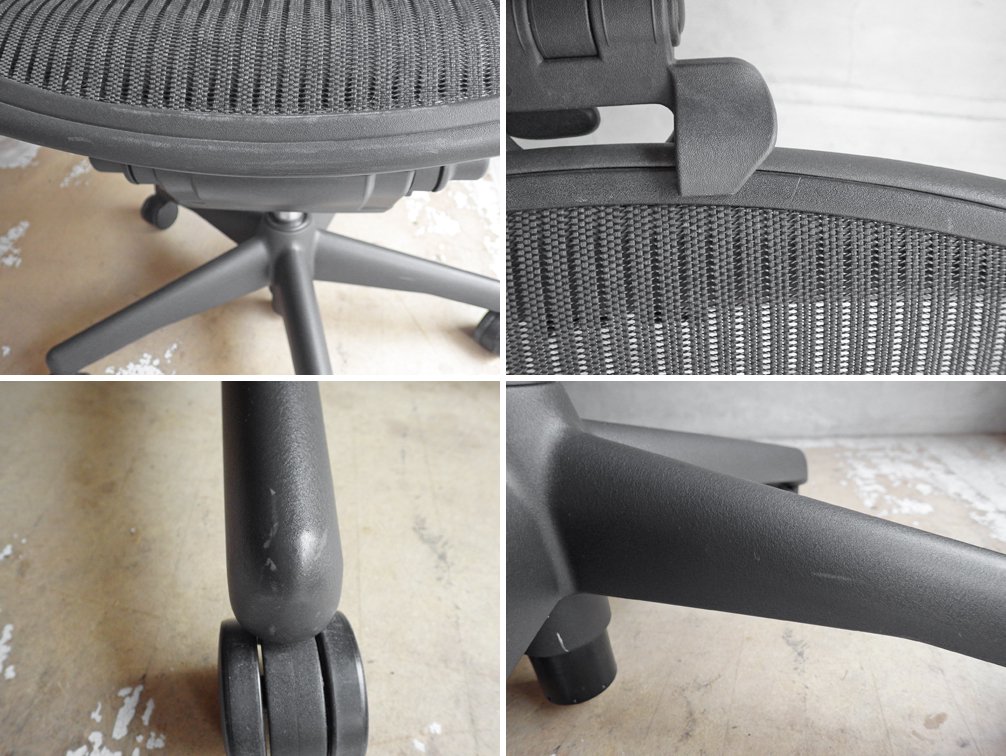 ϡޥߥ顼 Herman Miller  Aeron Chair Сݡ 饷åܥ ե B եȥ顼١ إåɥ쥹 ǥ 