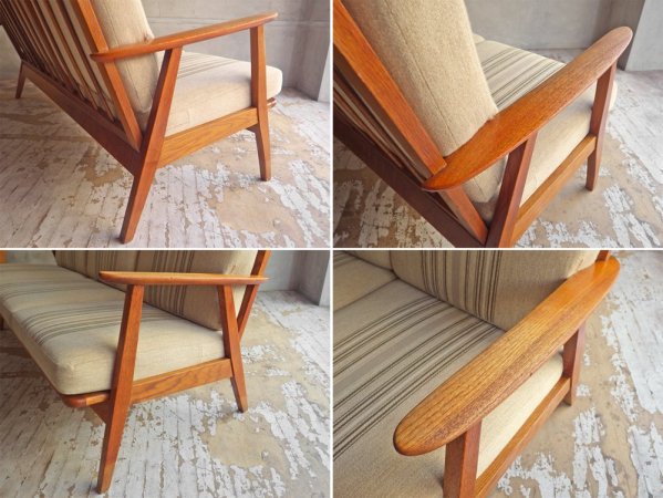 ̲ ӥơ Scandinavian vintage 3P Sofa 3ͳݤ ե  ե졼 ȥ饤ץե֥å ߥåɥ꡼ ̲ȶ 
