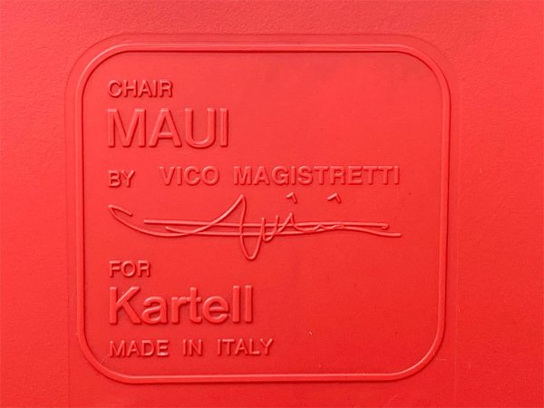 ƥ Kartell ޥ  Maui chair å ޥȥåƥ å󥰥 ꥢ A 
