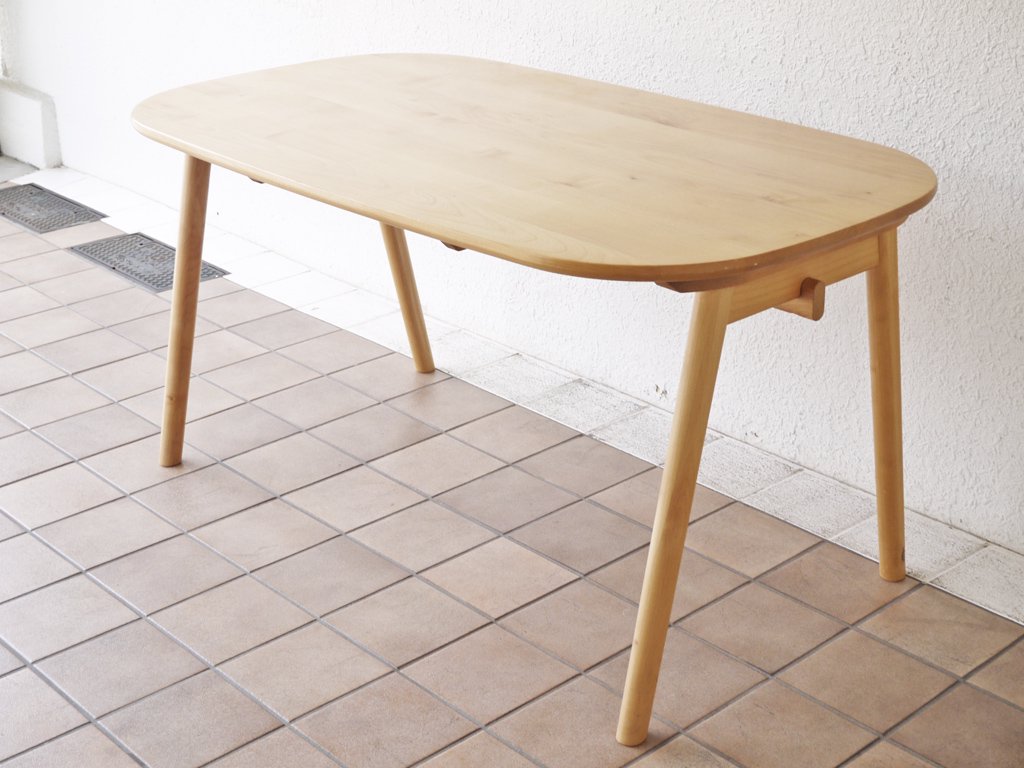新品展示品 KEYUCA ヨナス ダイニングテーブル 140cm - テーブル