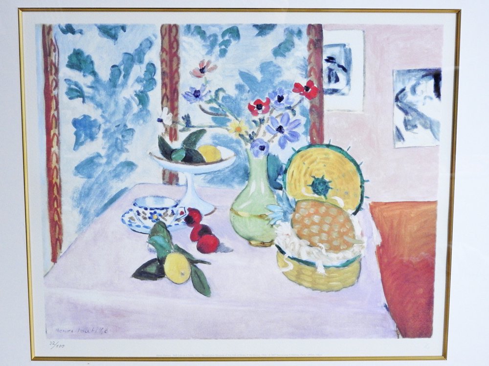 ꡦޥƥ Henri Matisse ơ֥ξʪ Still Life on a Table ͥ륯 2007ǯ   32/100 
