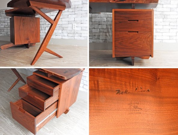  Υɥǥ CONOID DESK µ 3 ڤ2 ʥå̵ 硼ʥ George Nakashima ư 