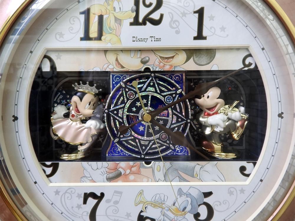 セイコー Seiko ディズニー Disney からくり 電波クロック Fw561a 多機能 6曲 メロディー 掛け時計 定価55 000円 正時パフォーマンス Tokyo Recycle Imption 東京 世田谷のリサイクルショップ デザイナーズ 北欧家具の販売 買取