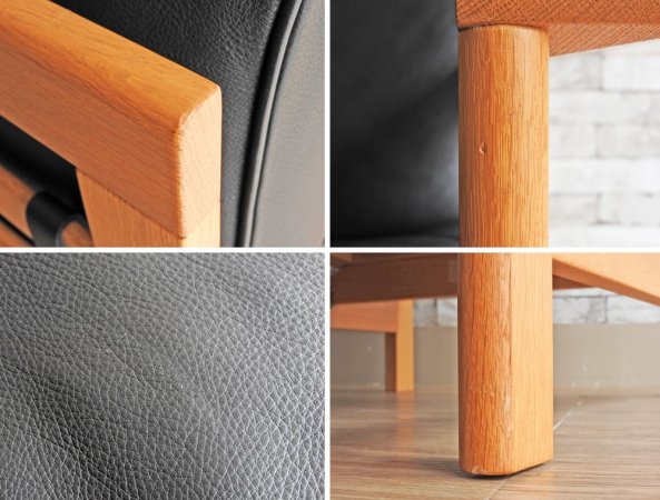 եǥꥷ FREDERICIA  Easy chair 2461 󡦥ۥ륹  Soren Holst ̵ 쥶 ֥å ϥХå ꥯ饤˥󥰥 