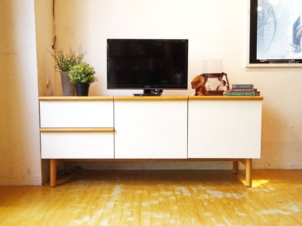 廃盤】IDÉE STILT SIDEBOARD S Natural テレビ台-