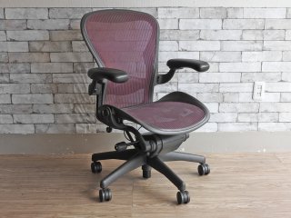 ϡޥߥ顼 Herman Miller  Aeron Chair Сݡ 饷åܥ ե B եȥ顼١ ѡץ  A 