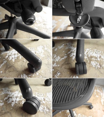 ϡޥߥ顼 HermanMiller 饤 Aeron Chair Lite B Сݡ 饷åܥ եȥ١ Хʥʥåʸ  