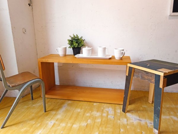 100％品質 コの字家具 オーダー品 無垢集成材 ベンチ テーブル 
