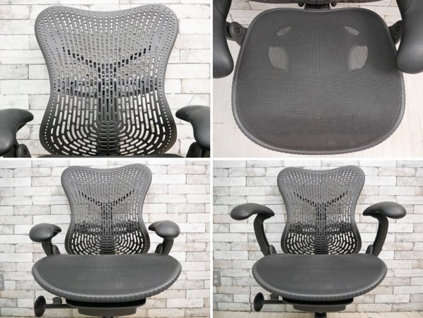 ϡޥߥ顼 Herman Miller ߥ Mirra Chair ֥åߥեȥ顼 å奷 ǥ 7.5 λ 