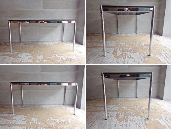 USMϥ顼 USM Haller ⥸顼ե˥㡼 Modular Furniture ϥ顼ơ֥ ǥ W150cm ⤵Ĵǽ ֥ååŷ B 
