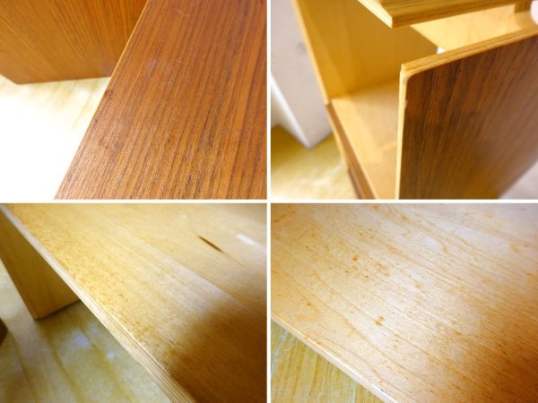 ץ饤å å 塼֥ܥå ʥå 3ĥå Plywood Stacking cube boxs 