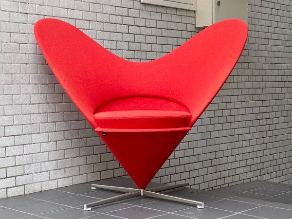 ヴィトラ vitra ハートコーンチェア Heart Cone Chair レッド 