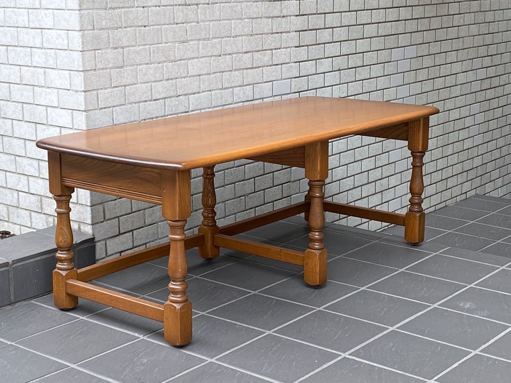 アーコール ercol ビンテージ センターテーブル ローテーブル エルム