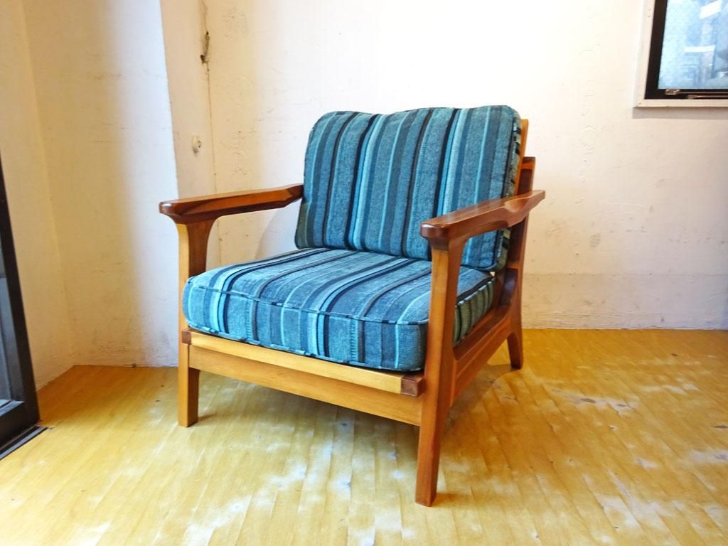 ダブルティー WTW ティズモ TISMO SOFA 1シーターソファ ストライプ