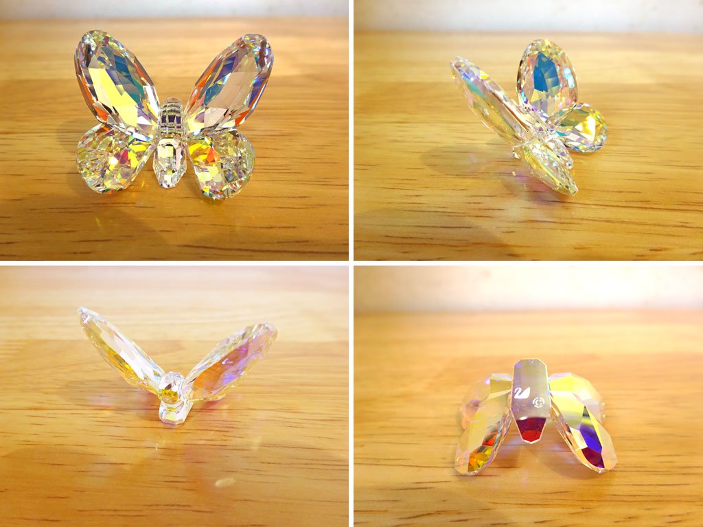 スワロフスキー Swarovski クリスタル バタフライ Cristal Butterfly