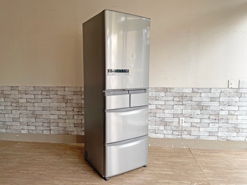 日立 HITACHI ノンフロン冷凍冷蔵庫 R-S42CM 2013年製 415L 5ドア 自動