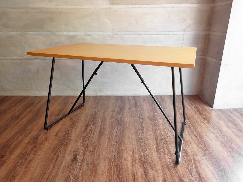 無印良品 MUJI 折りたたみテーブル 幅120cm オーク材 フォールディング 