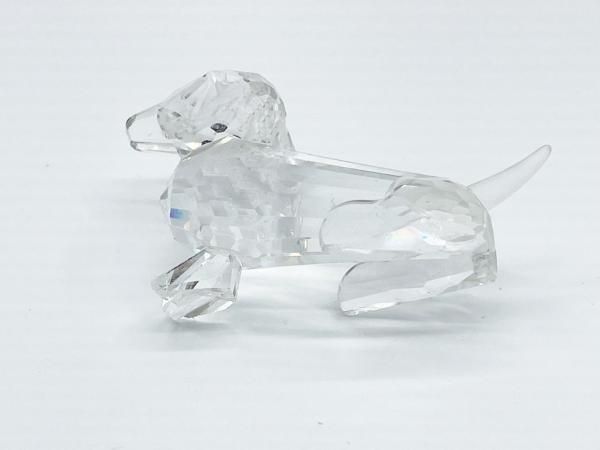 スワロフスキー SWAROVSKI ダックスフンド Dachshund 犬 クリスタル