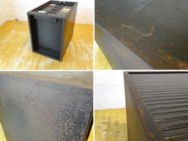 売れ筋がひ新作! ヴィンテージ 蛇腹 スチールケース 7段 zlote-arkady.pl