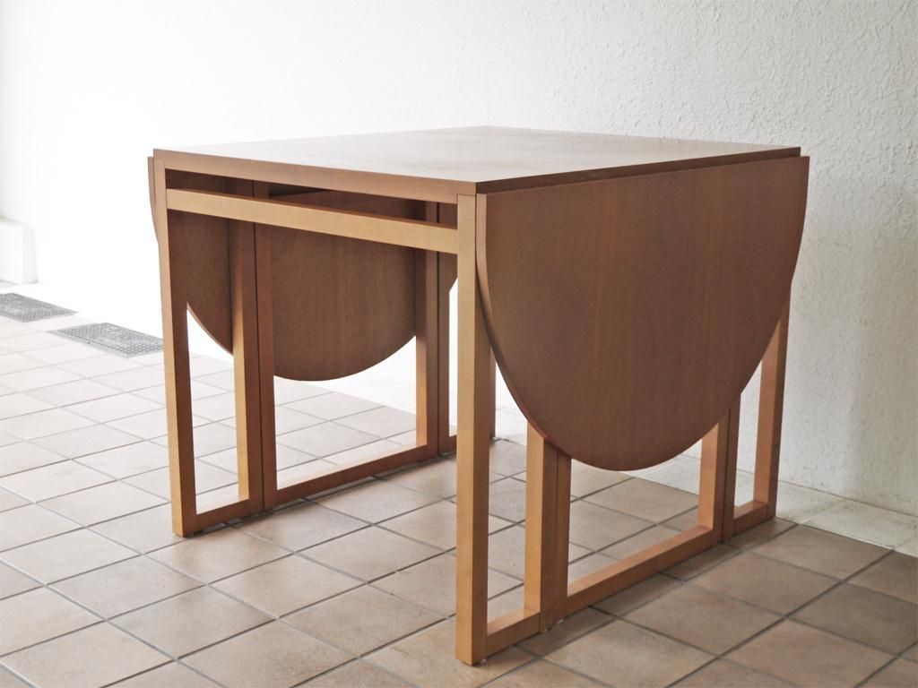 カリガリス Calligaris チェリー材 バタフライテーブル エクステンション 拡張式 ゲートレッグ 廃番品 イタリアモダン Tokyo Recycle Imption 東京 世田谷のリサイクルショップ デザイナーズ 北欧家具の販売 買取