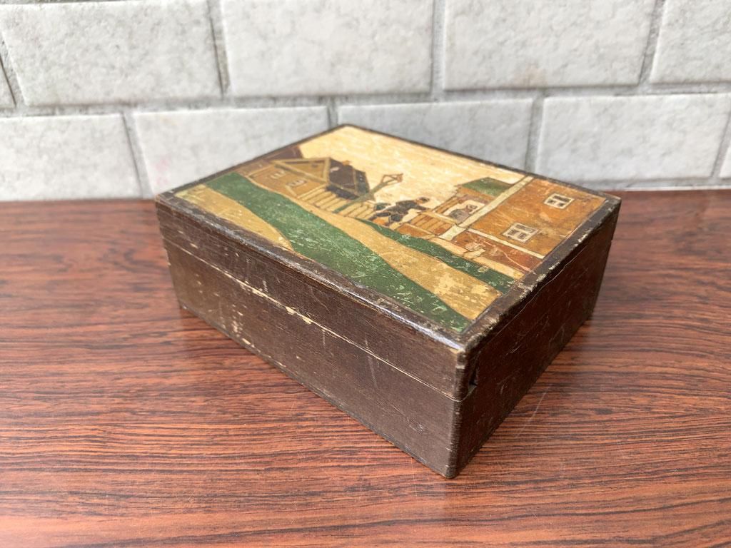 ビンテージ Vintage 木製 小物入れ アクセサリーケース ジュエリーボックス インテリア Tokyo Recycle Imption 東京 世田谷のリサイクルショップ デザイナーズ 北欧家具の販売 買取