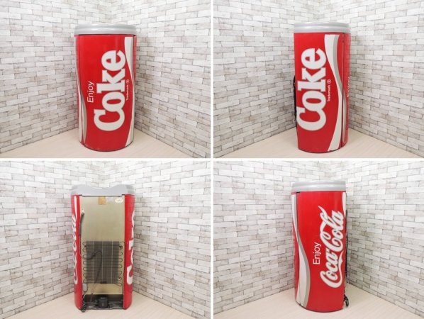 コカ・コーラ Coca Cola 特大 冷蔵庫 オブジェ 店舗什器 ジャンク品