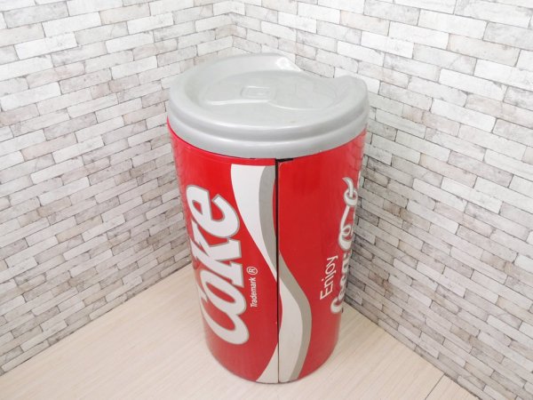 コカ・コーラ Coca Cola 特大 冷蔵庫 オブジェ 店舗什器 ジャンク品