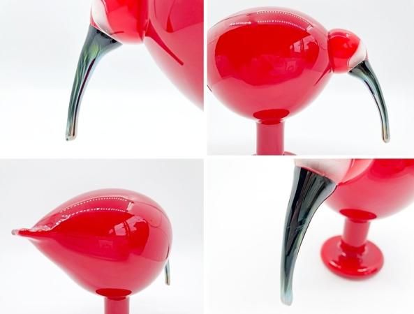 イッタラ iittala イッタラバード Birds by Toikka レッドアイビス Red