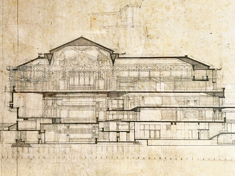 フランク・ロイド・ライト Frank Lloyd Wright 旧帝国ホテル The