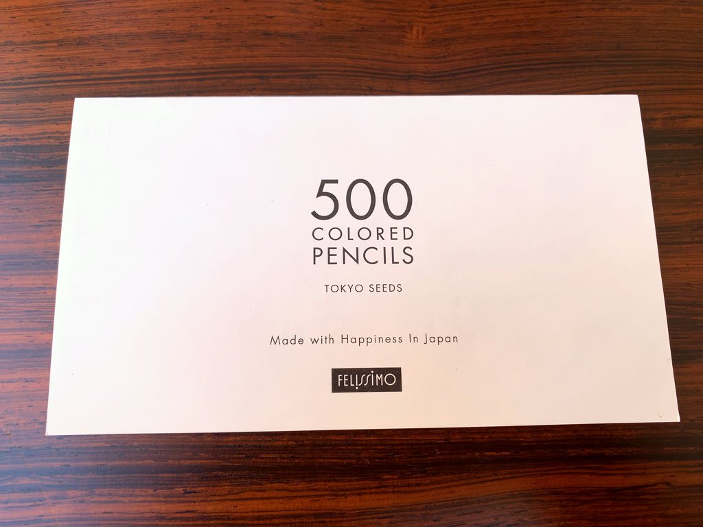フェリシモ FELISSIMO 500色 色鉛筆セット 500 COLORED PENCILS TOKYO