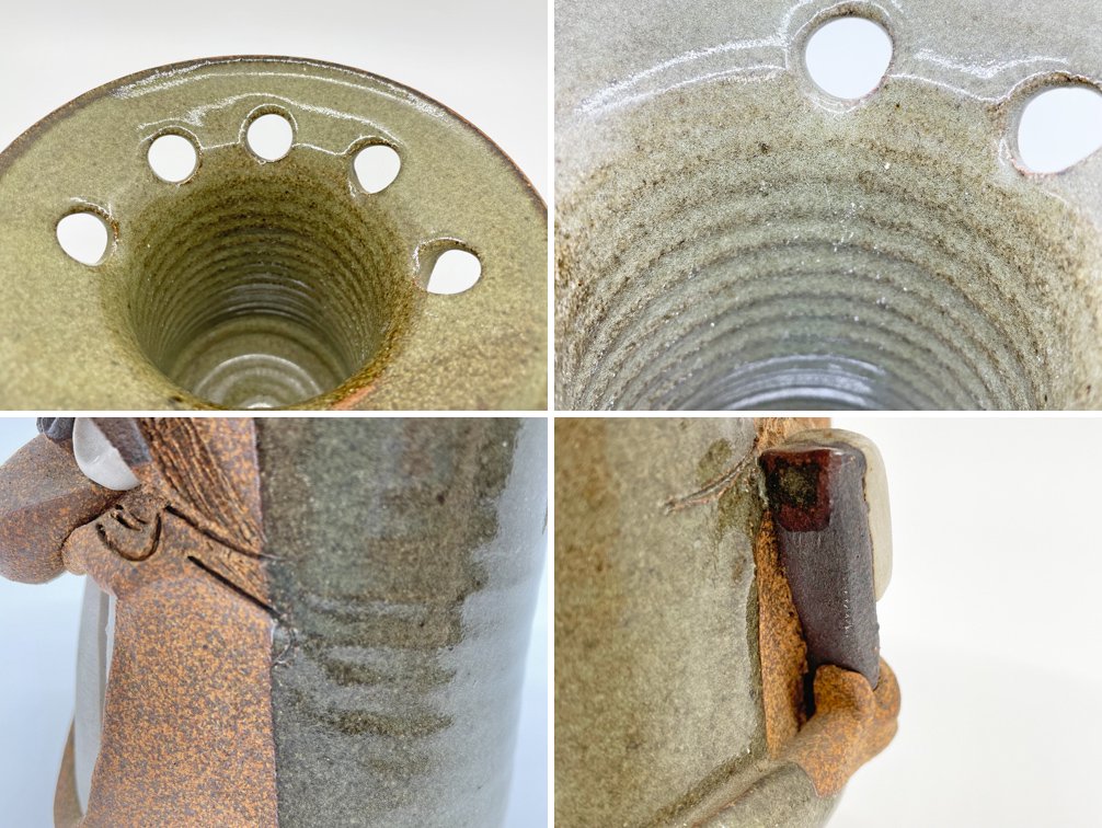 Mahon Made Stoneware MMS եˡե ץ󥿡 ʪ ϥɥᥤ USӥơ Vintage  