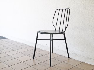 コモック COMMOC フリッパーチェア Flipper chair ブラック アッシュ材 ウッドシート 藤森泰司 デザイン ◇