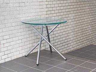  OKAMURA RB390 ɥơ֥ Glass side table ߡƥ󥰥ơ֥ եȥ饹	å 320,540- 