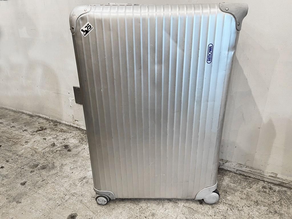 リモワ RIMOWA トパーズ TOPAS 4輪 サイドハンドル プルタブ型 104L 