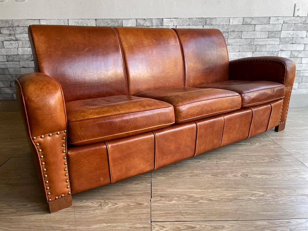 トラックファニチャー TRUCK FURNITURE レザーソファ LEATHER SOFA L-3