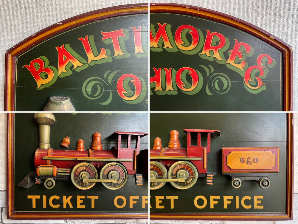 ܥ⥢ϥŴƻ Baltimore & Ohio Railroad   ѥ׺ ܡ  8169cm ؼ Ź޽ ӥơ 