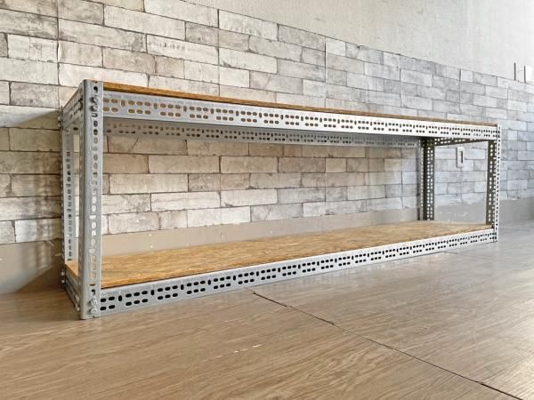 LYON アングルシェルフ LYON SLOTTED ANGLE SHELF | Metal Products,Cabinet,shelf