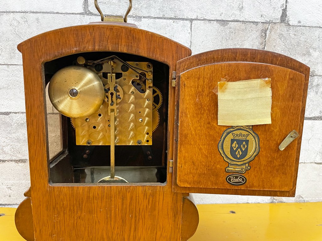 ワルミンク ウーバ Warminnk Wuba 置時計 オランダ製 ゼンマイ 手巻き 