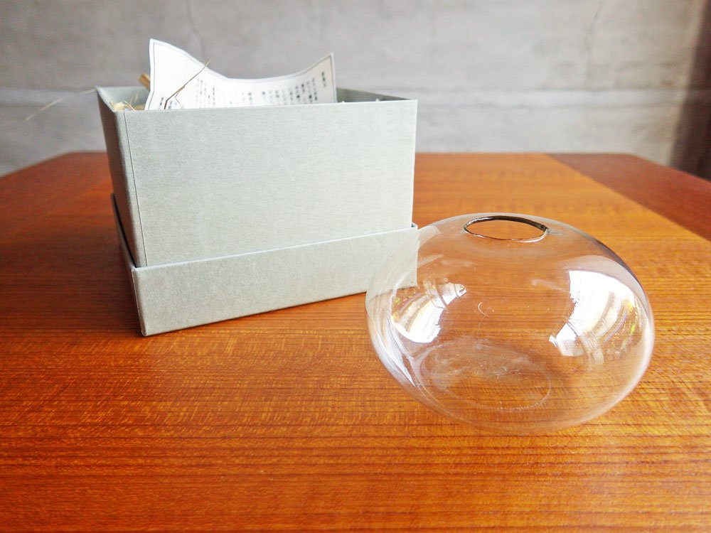 小澄正雄 Masao Kozumi 金魚玉 小 花器 ガラス玉 みたて 定価13,200円 