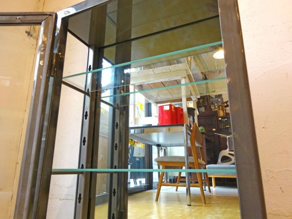 ȥ Dulton ޥ 饹ӥͥå WALL MOUNT GLASS CABINET RAW  