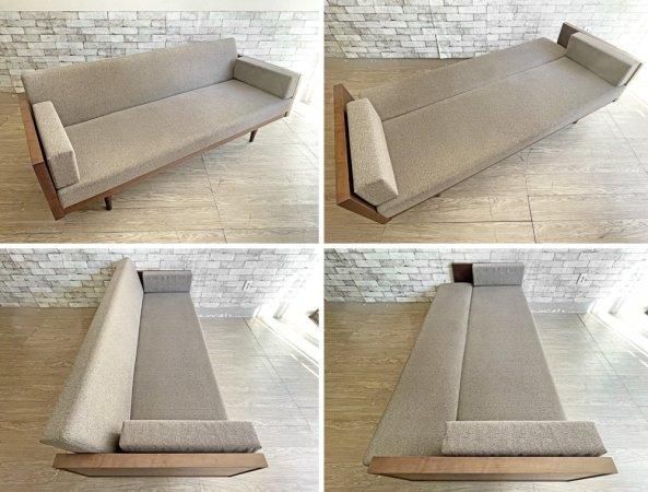 引き取り限定！KARF STREAM 3シーター リクライニング ソファ 引き取り