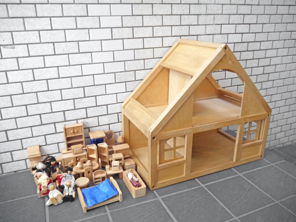 ボーネルンド Bornelund マイドールハウスセット 木製おもちゃ 玩具 