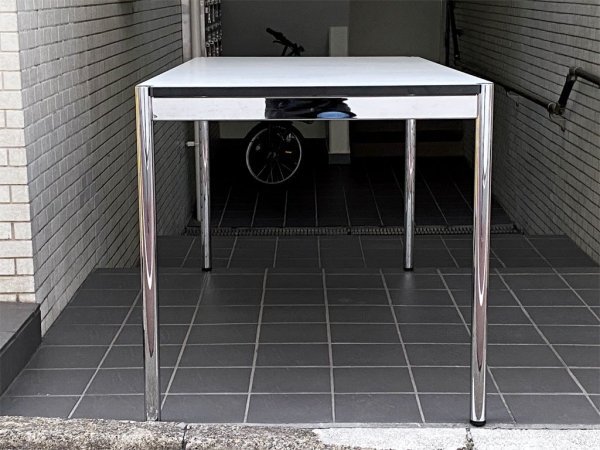 USMϥ顼 USM Haller ⥸顼ե˥㡼 Modular Furniture ϥ顼ơ֥ ǥ W150cm ۥ磻ȥߥ͡ŷ B 