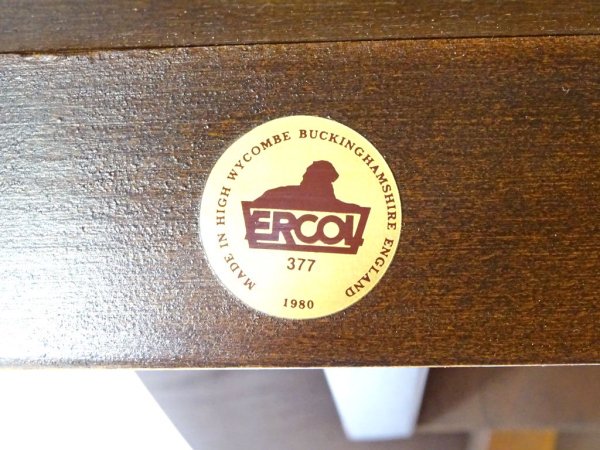  ERCOL 80's ӥơ ɥ˥ ɥåץ꡼ Хե饤 ˥󥰥ơ֥  ֥饦 ѹ ꥹ