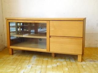 廃盤品】MUJI 無印良品 テレビ台 オーク材 幅90cm （テレビ