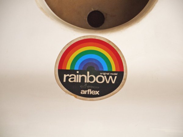 եå arflex 쥤ܡ Rainbow Chair 饦󥸥 1ͳݤե ߥåɥ꡼ ڡ  