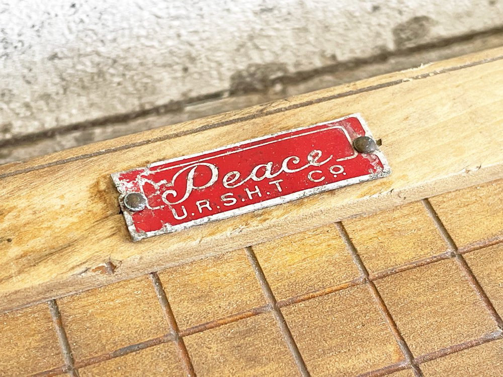 ԡ Peace Ṭ̌κǵ ڡѡå ȥꥢ ƥꥢ ƻ ¥ȥ ѥӥơ Japan Vintage   