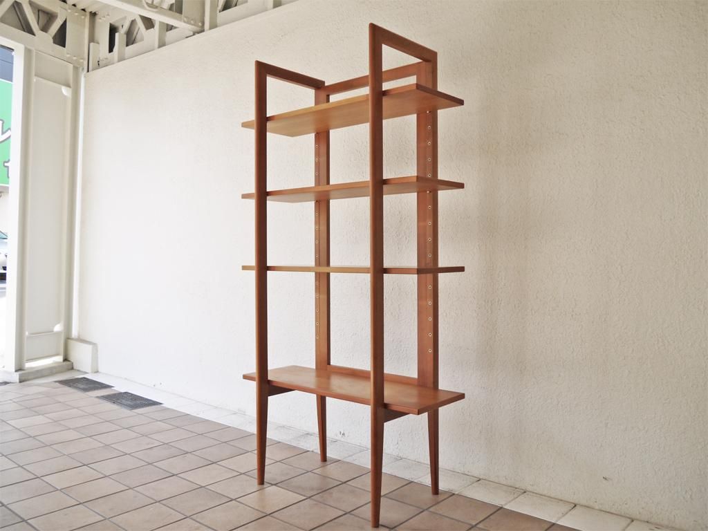 家具蔵 無垢材 オープンシェルフ エミネント 90 チェリー