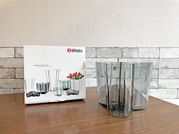 å iittala  쥯 Alvar Aalto Collection ١ 160mm 졼 Harmaa-Grey Ȣ ե ̲ 