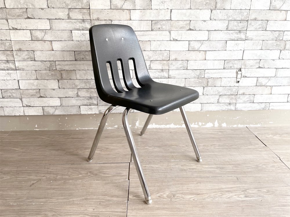 バルコ VIRCO チェア 9000 Chair スタッキングチェア ブラック